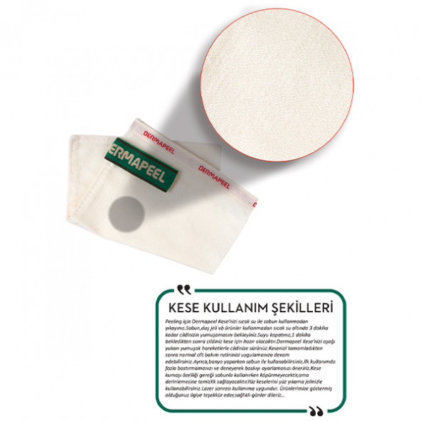 Dermapeel Kalın Floş Banyo Kesesi 3lü Set - Resim 4