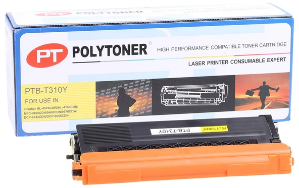 Brother TN-325 TN-340  Sarı Polytoner HL 4150 4570 MFC 9460 9970 DCP 9055 ürün görseli 1