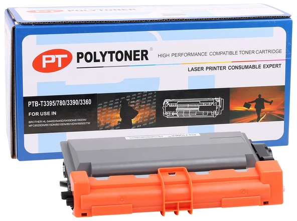 Brother TN-3395  TN-780 TN-3370 Polytoner MFC 8155 8910 (12k) ürün görseli 1