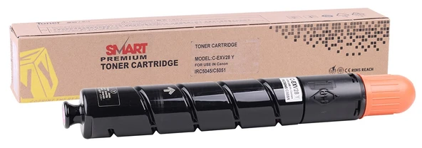 Canon EXV-28 Smart Sarı Toner IR-C 5045 5051 5250 5255 (JAPAN) ürün görseli 1