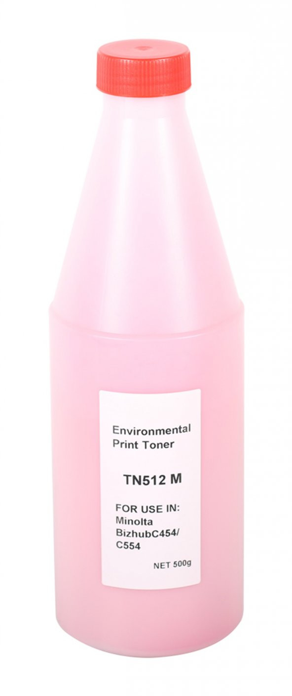 Minolta,Develop TN-221 TN-321 TN-324 TN-512 Series Kırmızı Toner Tozu (500g) ürün görseli 1