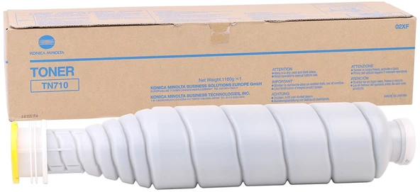 Minolta TN-710 Orjinal Toner Bizhub 600 750 601 751 ürün görseli 1