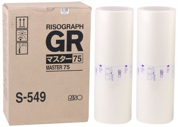 Riso S-549 Orjinal B4 Master GR 1700 1750 2700 2710 2750 3710 (Adet fiyatıdır) ürün görseli 1