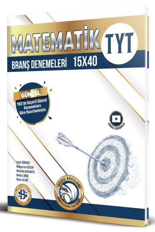 Tyt Matematik 15 X 40 Branş Denemeleri Bilgi Sarmal Yayınları ürün görseli 1
