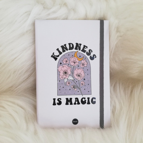 Kindness Is Magic Lastikli Defter ürün görseli 1