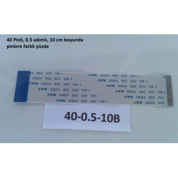 2010 Kia Cerato Teyp film Flex Kablosu 40pin 10cm 40-0.5-10B-3 ürün görseli 1