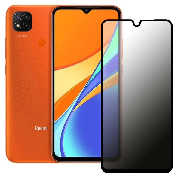 Xiaomi Redmi 9C Hayalet Privacy Gizli Seramik Mat Ekran Koruyucu ürün görseli 1