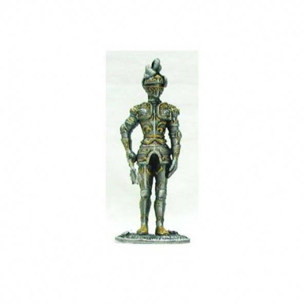 WISE Veronese Serisi-Wise Kurşun Asker-WISE METAL ŞÖVALYE BİBLO-11 CM. ürün görseli 1