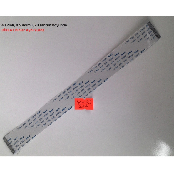 Harward Hr-Nd7920 Teyp Flex Kablosu 40-0.5-20A-2 ürün görseli 1