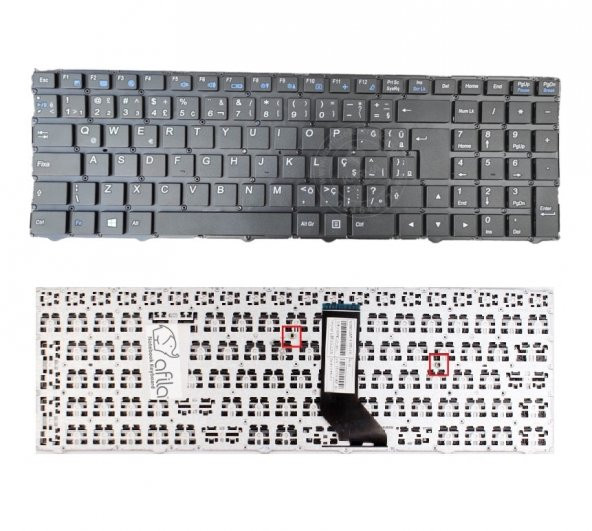 Monster Abra A7 V7.1 Notebook Klavye / Siyah - TR - Resim 2