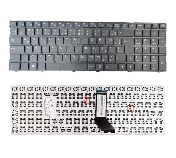 Monster Abra A5 V12.1.3 Notebook Klavye / Siyah - TR ürün görseli 1