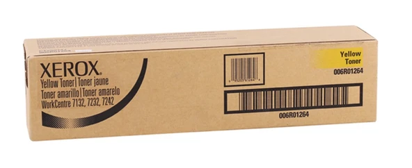 Xerox WC 7132 Orjinal Sarı Toner WC 7232  7242   006R01271 ürün görseli 1