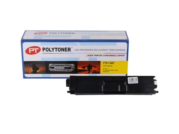 Brother TN-345 TN-328 TN-348 TN-378 TN-398 Sarı Polytoner HL-4570 MFC 9460 9970 ürün görseli 1