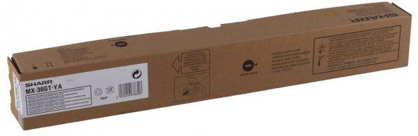 Sharp MX-36GT-YA Orijial Sarı Toner MX 2610 3110 3610 3640 3140 ürün görseli 1