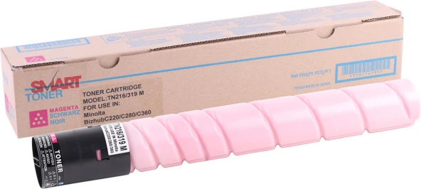 Minolta-Develop TN-216 Smart Kırmızı Toner Bizhub C-220 C-280 C-360 +220 ürün görseli 1