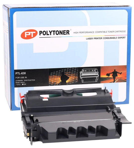 Lexmark T-630 Polytoner T-632  T-634 (21k) ürün görseli 1