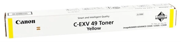 Canon EXV-49 Orjinal Sarı Toner IR-C 3300 3320 3325 3330 3826 3720 3730 ürün görseli 1