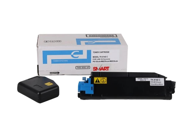 Kyocera Mita TK-5140 Smart Mavi Toner Ecosys M-6030 M-6530 P-6130 Mitaco-3130C ürün görseli 1