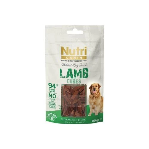 Nutri Canin Tahılsız Kuzu Etli Köpek Ödülü 80 gr ürün görseli 1
