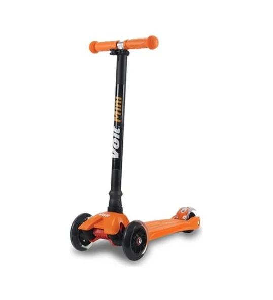 Voit Mini Led Işıklı 3 Teker Scooter -Turuncu ürün görseli 1