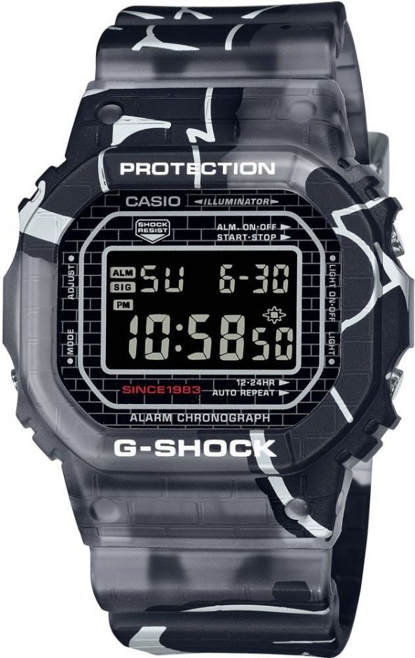 CASIO DW-5000SS-1DR ERKEK KOL SAATİ ürün görseli 1