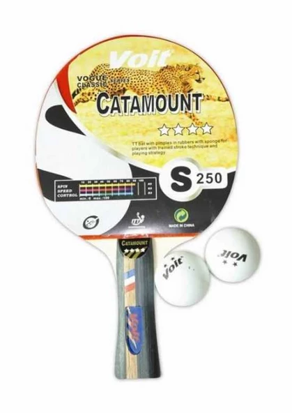 Voit Catamount 4 Star Pinpon Raket ürün görseli 1