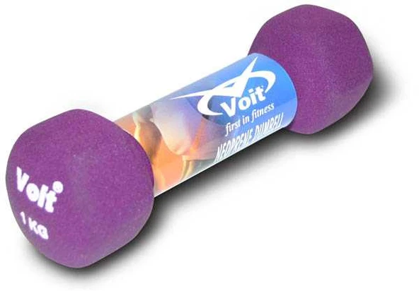 Voit VDB-04 1KG Altıgen Neo Dumbbell ürün görseli 1