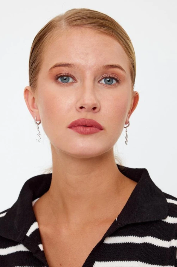 Yılan Model Gümüş Kolye - Resim 8