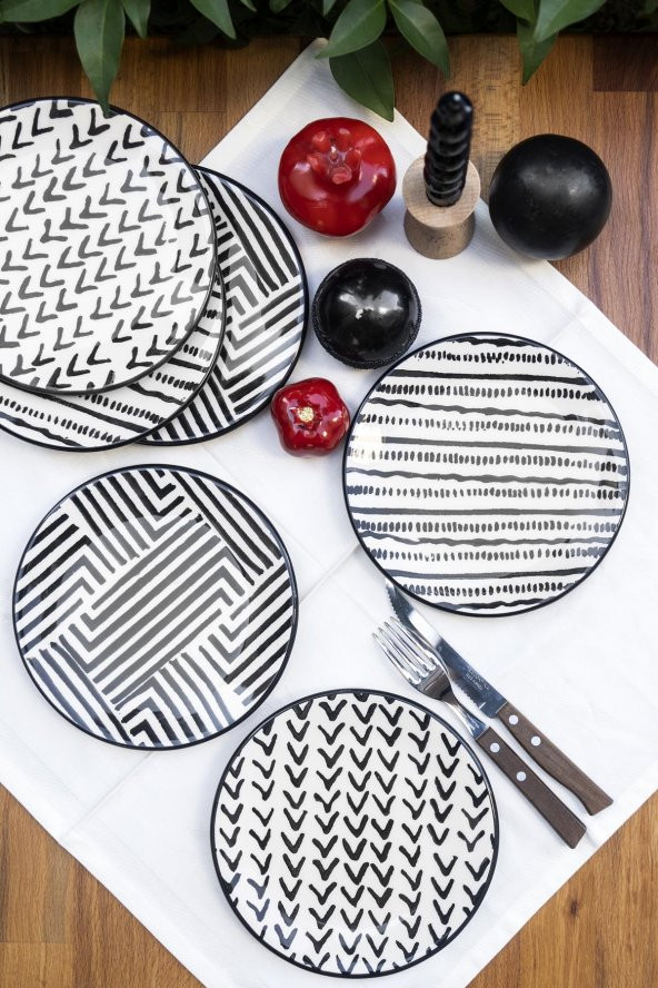 Ethnic Altılı Pasta Tabağı ürün görseli 1