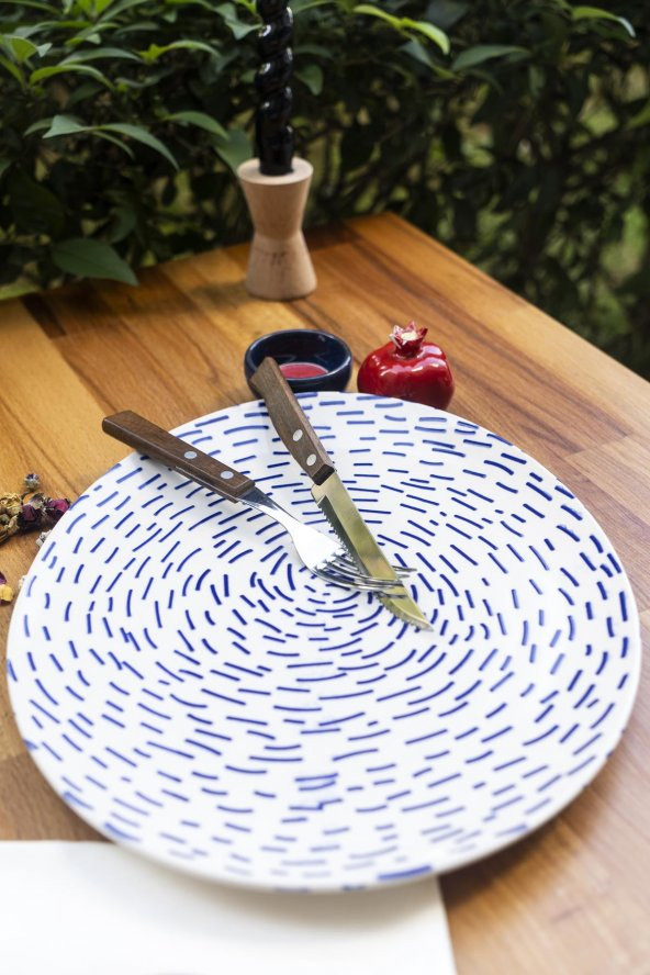 Mart Home Bluen Oval Servis Tabağı - Resim 2