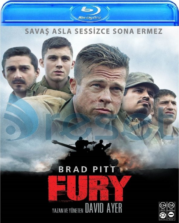 Fury Blu-Ray ürün görseli 1