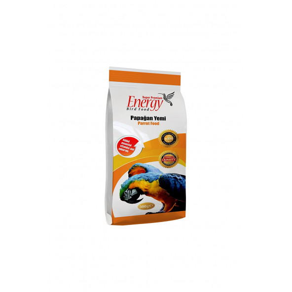 ENERGY SUPER PREMIUM PAPAĞAN YEMİ 500 GR 12 ADET ürün görseli 1