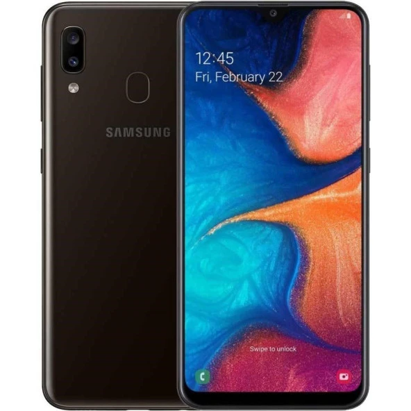 Samsung Galaxy A20 32 GB Siyah YENİLENMİŞ ÜRÜN (sıfır gibi) ürün görseli 1