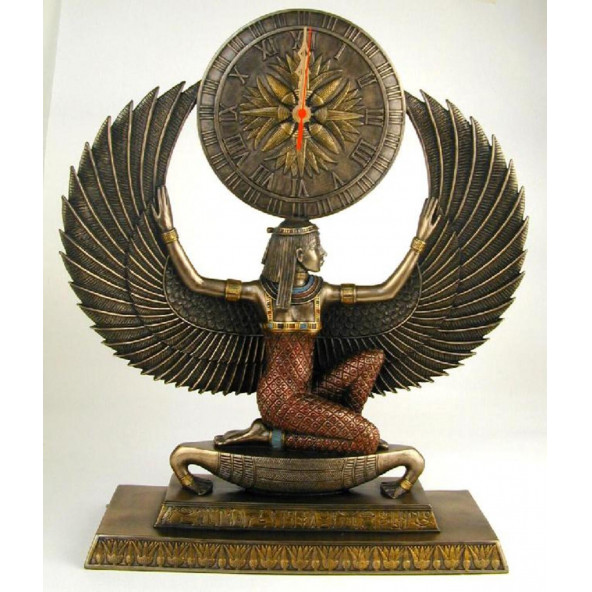 WISE Veronese Serisi-Wise Mısır Tarihi-MISIR ISIS SAAT-37,5*45*12 CM. ürün görseli 1
