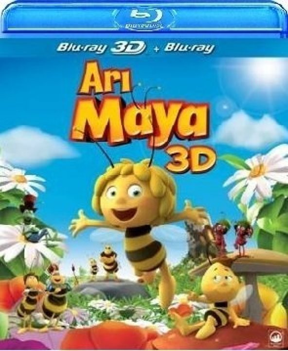 Maya the Bee Movie - Arı Maya 3D+2D Blu-Ray Tek Disk ürün görseli 1