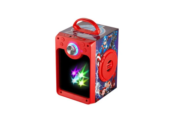 Marvel Avengers Yenilmezler Karaoke Seti Hoparlörlü Mikrofonlu Işıklı Lisanslı MV-1016-AV ürün görseli 1