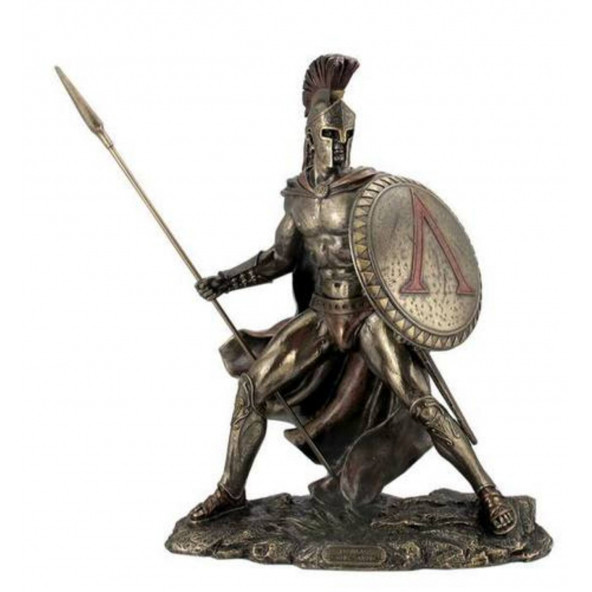 WISE Veronese Serisi-Wise Mitoloji & Tarih-MIZRAKLI LEONIDAS-26.5*17*34 CM. ürün görseli 1