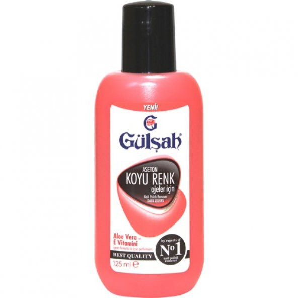 Gülşah Aseton Koyu Renk Ojeler Için Pembe 125 ml ürün görseli 1