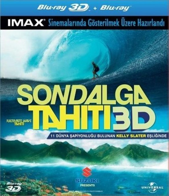 Ultimate Wave Tahiti - Son Dalga Tahiti 3D+2D BluRay Tek Disk ürün görseli 1