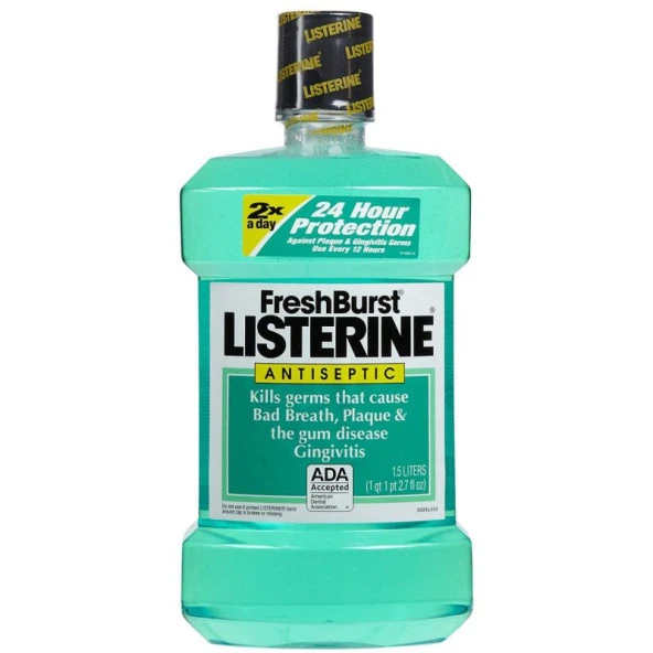Listerine Fresh Burst Ağız Bakım Gargarası 1.5LT ürün görseli 1