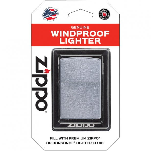 Zippo Çakmak Classic Street Chrome - Resim 2