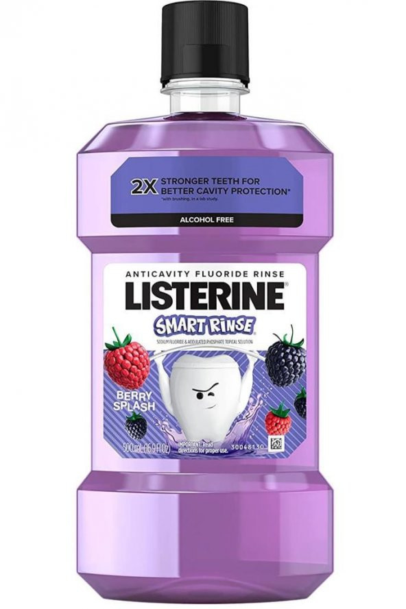 Listerine Smart Rinse Çocuklar İçin Ağız Bakım Gargarası 500ML ürün görseli 1