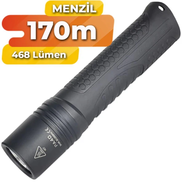 JETBeam PA40 468 Lümen LED El Feneri ürün görseli 1