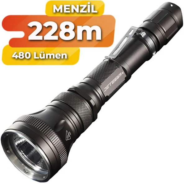 JETBeam RRT-15 XML LED El Feneri 480 Lümen ürün görseli 1