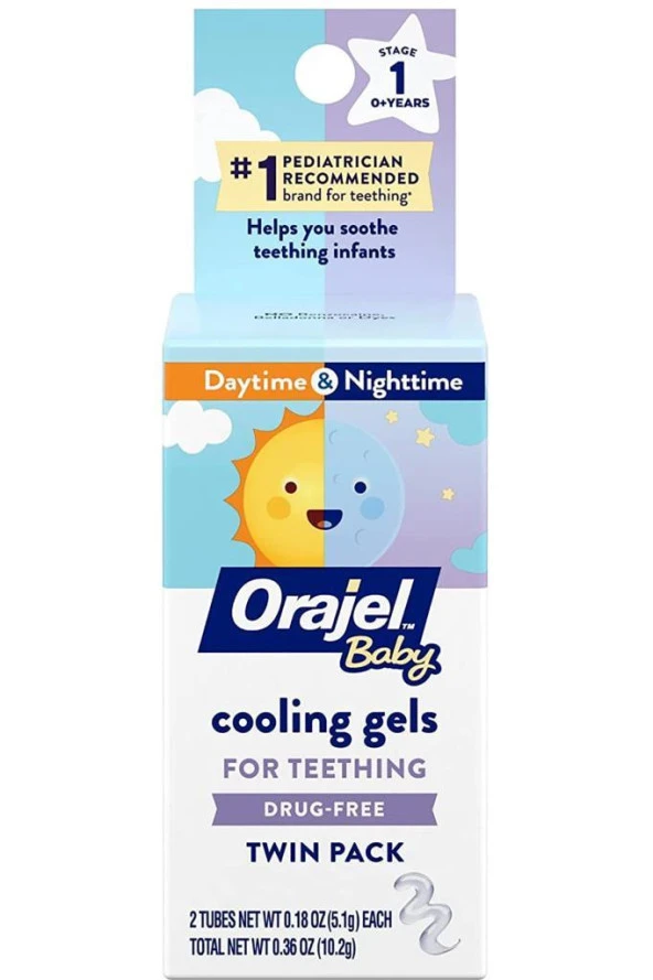 Orajel Baby Jel Gündüz-Gece Paketi 2x5.1GR ürün görseli 1