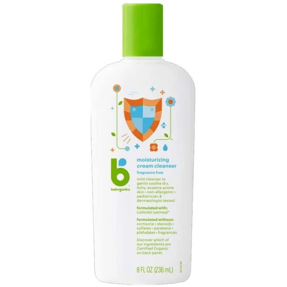 Babyganics Nemlendirici ve Temizleyici Krem 236ML ürün görseli 1