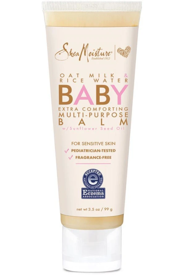 Shea Moisture Baby Yulaf Sütü ve Pirinç Suyu Çok Amaçlı Bebek Balsamı 99GR ürün görseli 1
