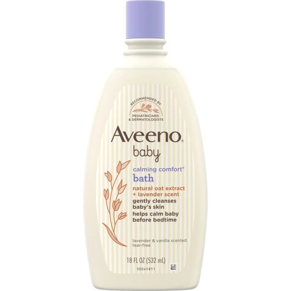Aveeno Baby Lavender Vanilla Banyo Bakımı 532ML ürün görseli 1