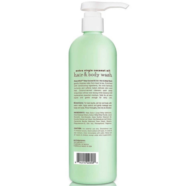 Nature Well Bebek Şampuanı 591ML - Resim 2