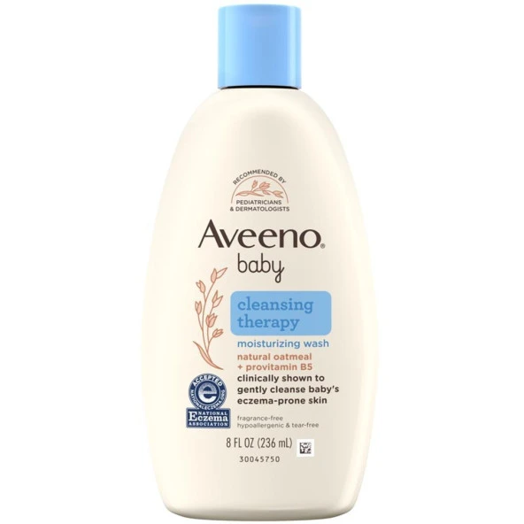 Aveeno Baby Cleansing Therapy Nemlendirici Bebek Yıkama 236ML ürün görseli 1